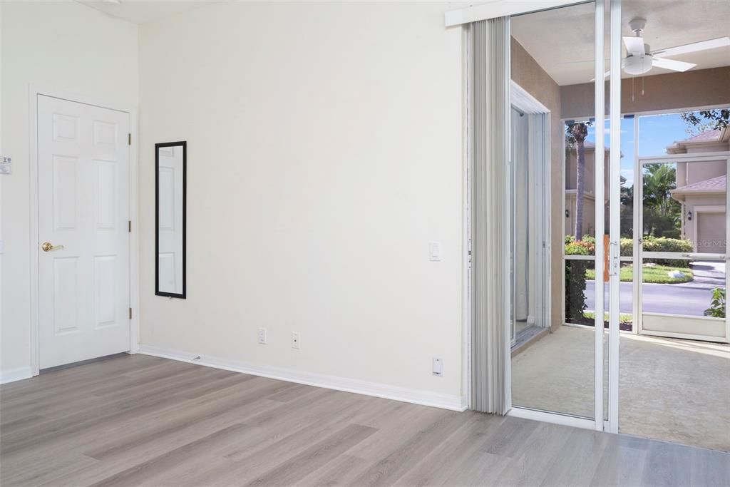 Empty room, Interior, Wood Texture Flooring