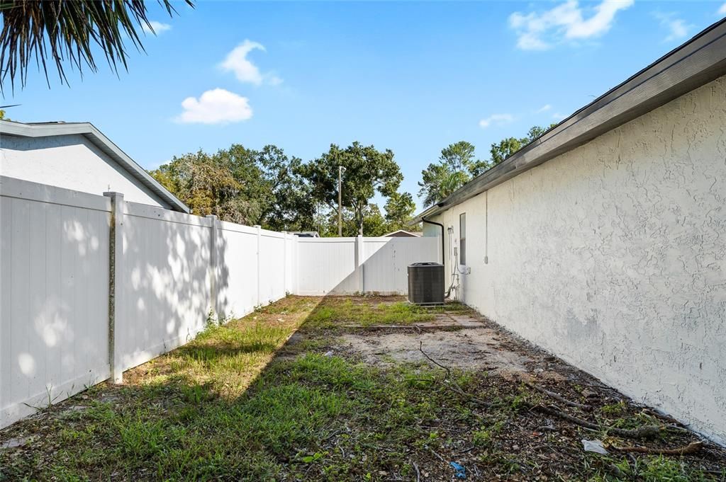 Backyard, Exterior