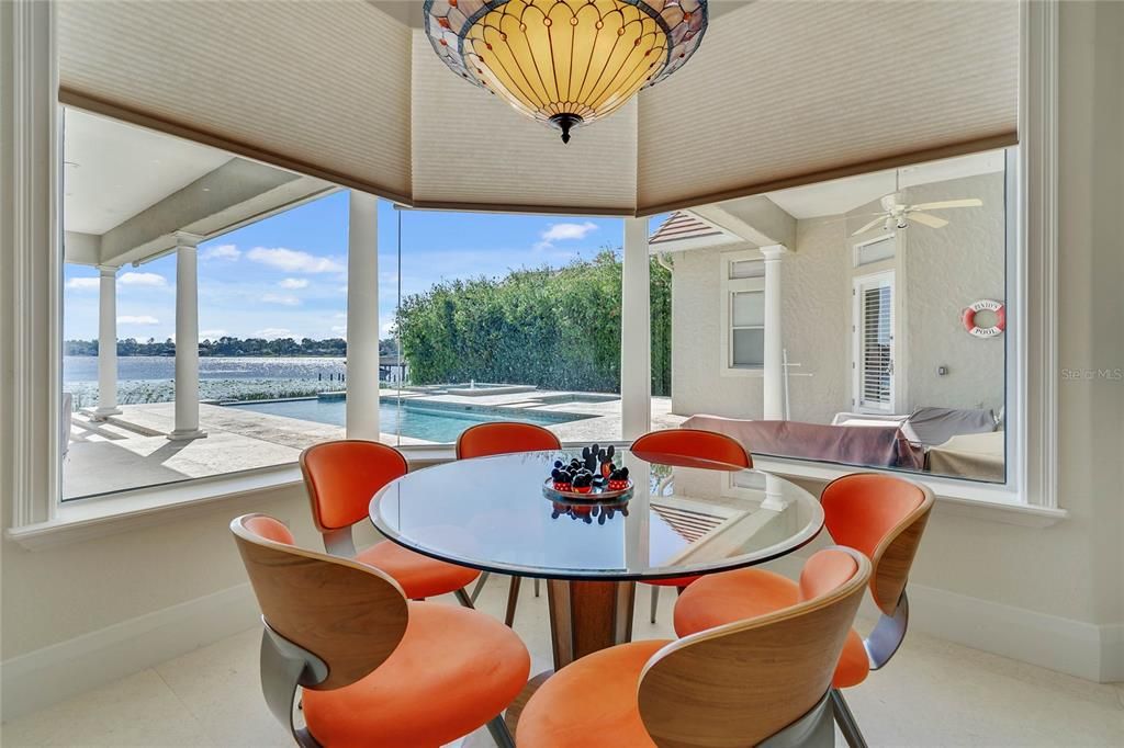 Dining room, Interior, Water