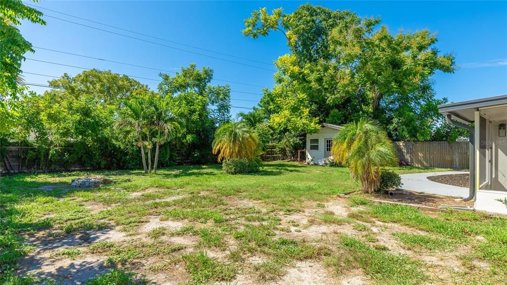 Backyard, Exterior