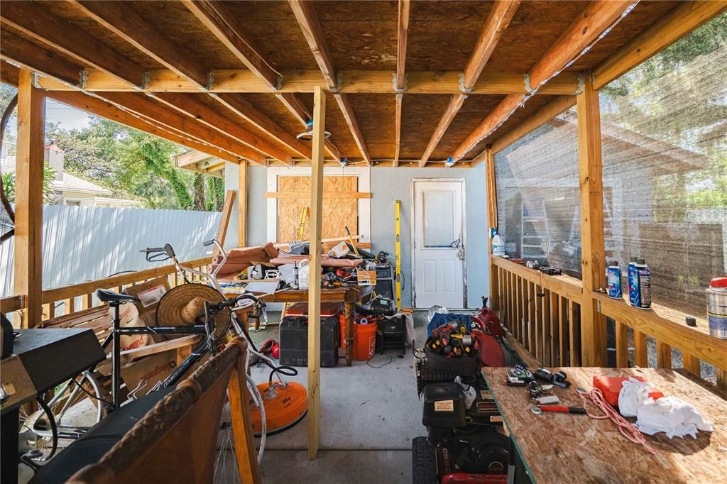 Interior, Wooden Beams