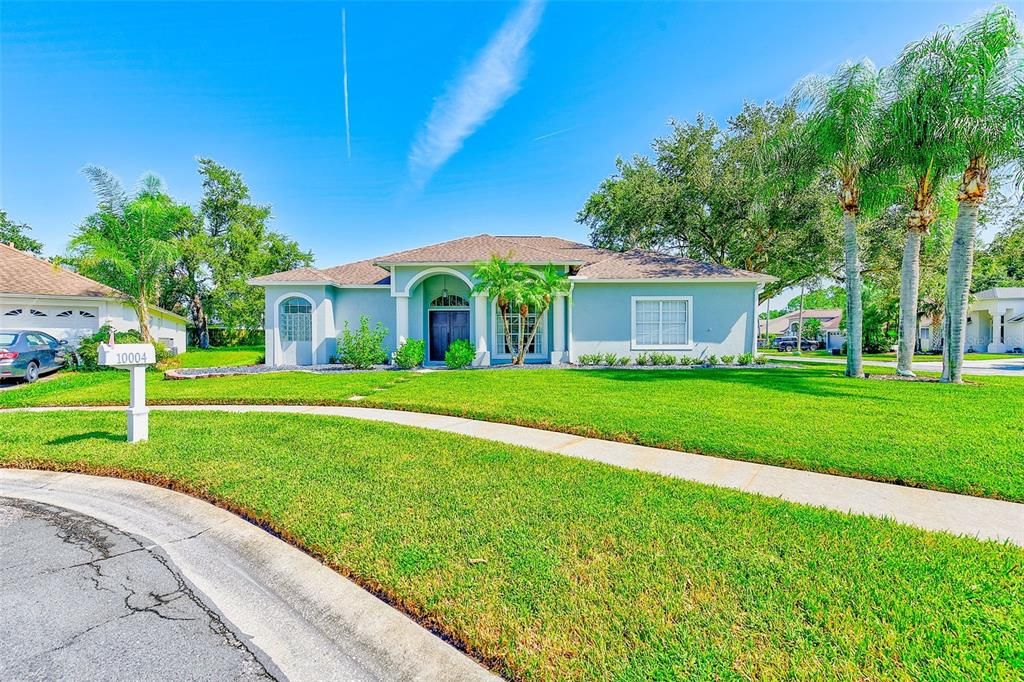 Backyard, Exterior, Facade, Ranch