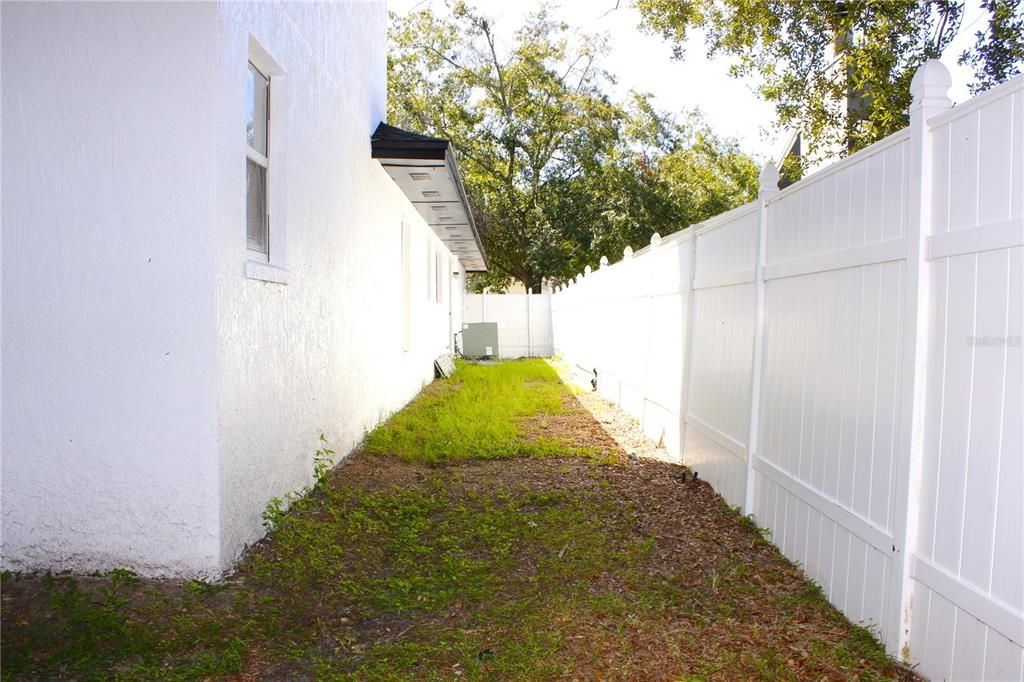 Backyard, Exterior
