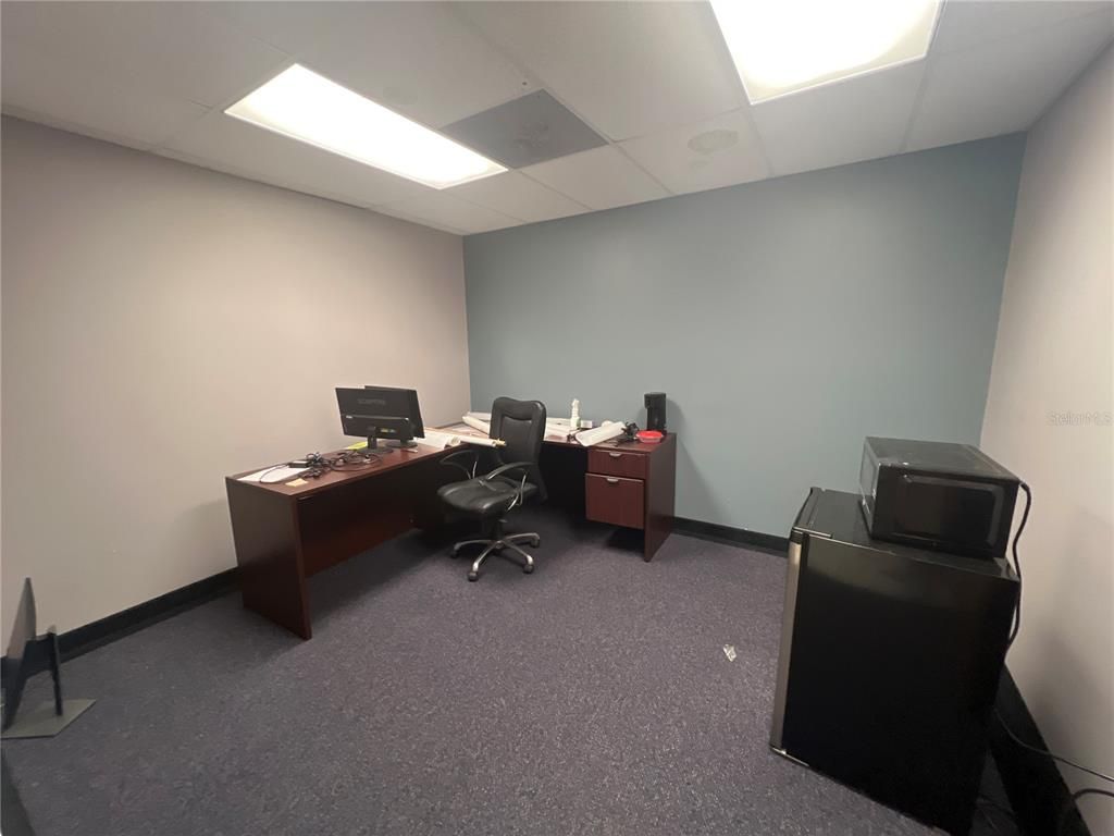 Home Office, Interior, Recessed Lighting