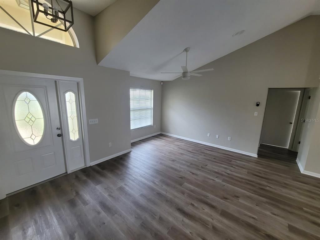 Empty room, Interior, Wood Texture Flooring