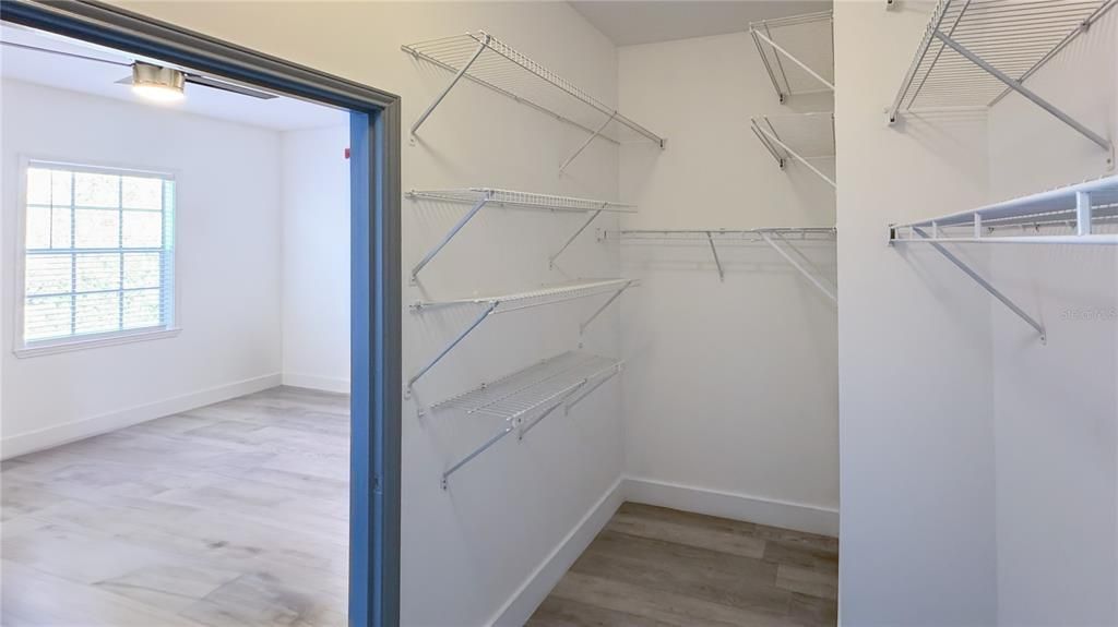 Interior, Walk-in Closets, Wood Texture Flooring