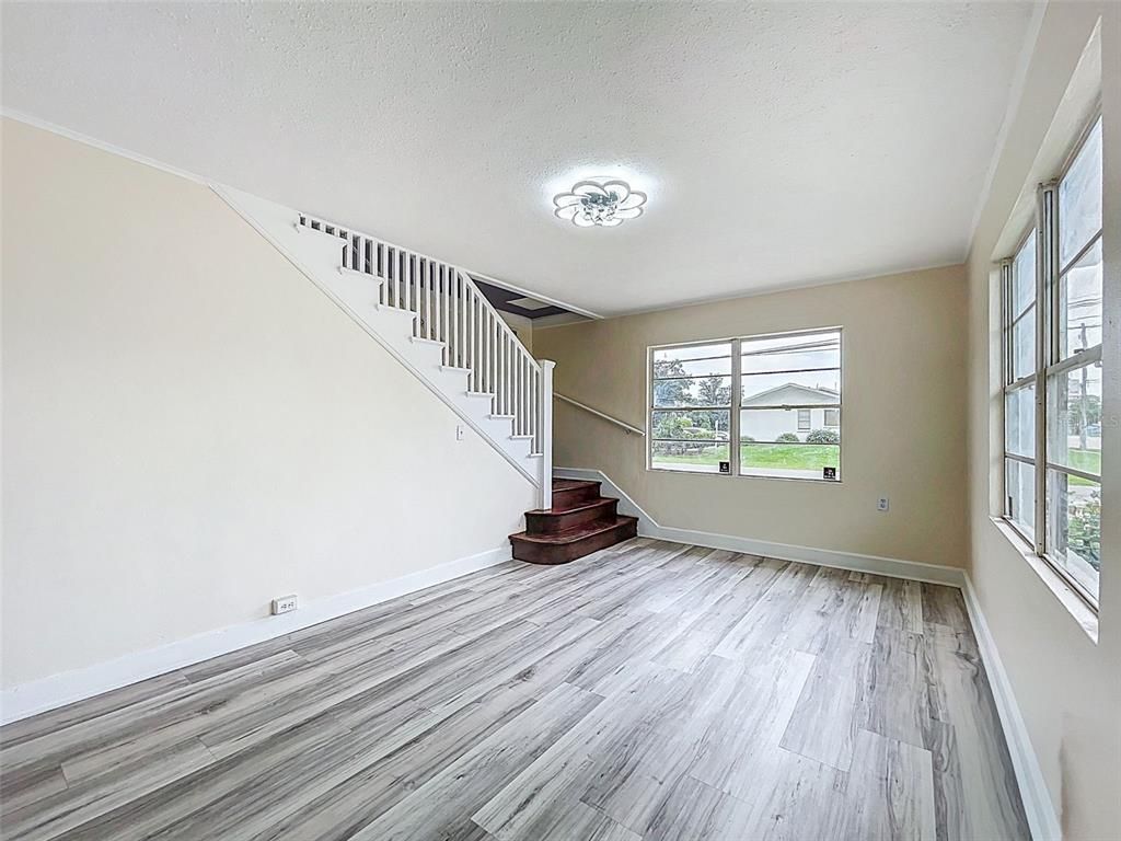 Empty room, Interior, Wood Texture Flooring
