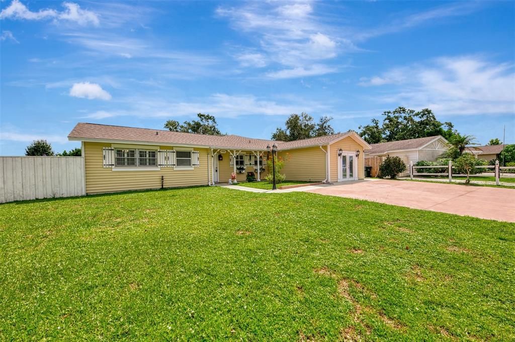 Backyard, Exterior