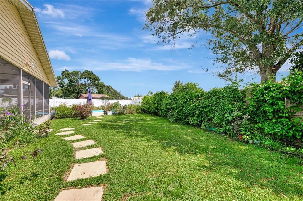 Backyard, Exterior