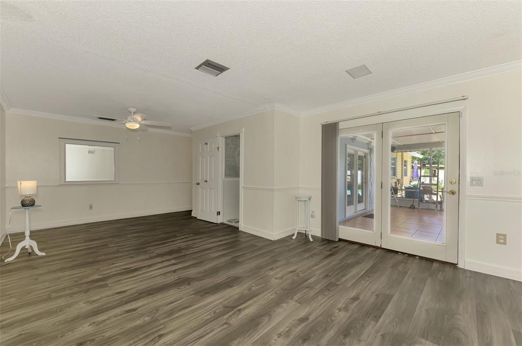 Empty room, Interior, Wood Texture Flooring