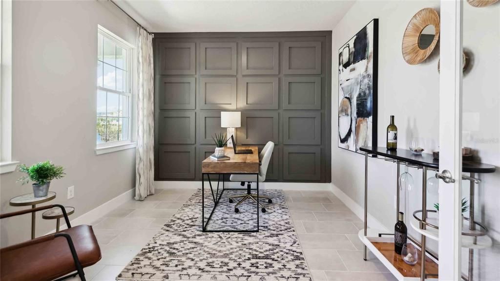 Home Office, Interior