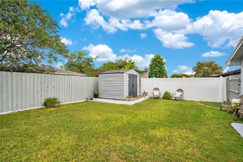 Backyard, Exterior