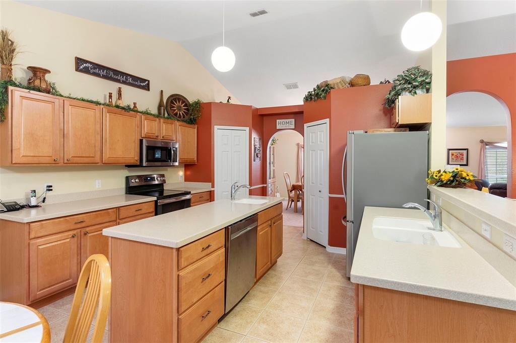 Interior, Kitchen, Pendant Lights