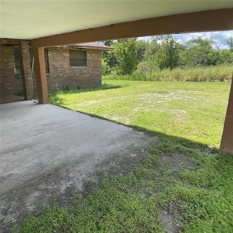 Backyard, Exterior