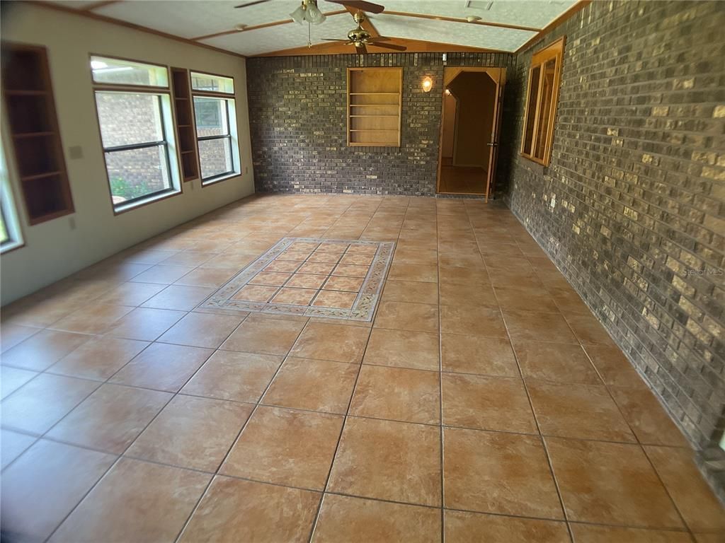 Empty room, Interior, Stone Walls