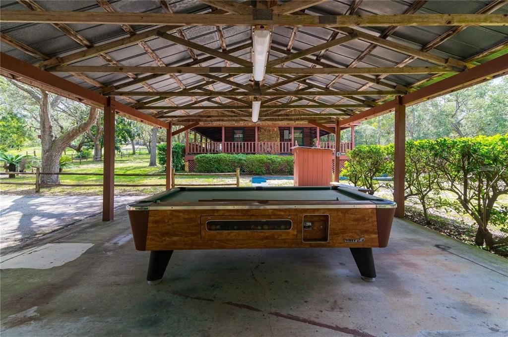 Billiard Table, Exterior, Game Room