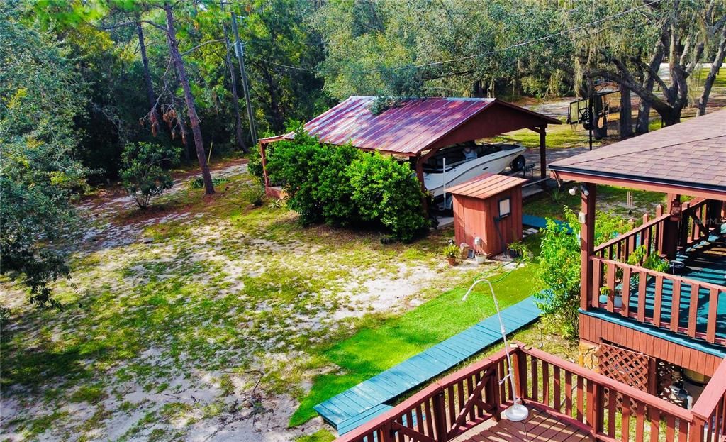 Backyard, Exterior