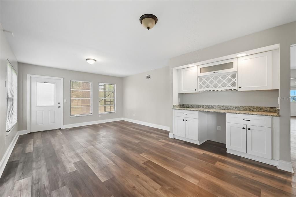 Empty room, Interior, Wood Texture Flooring