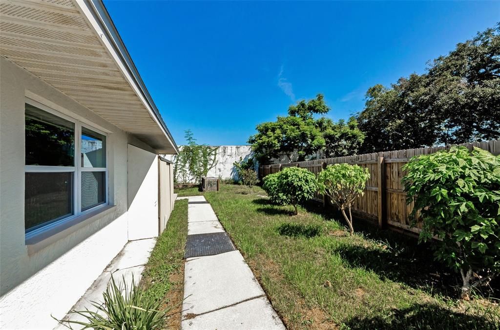 Backyard, Exterior