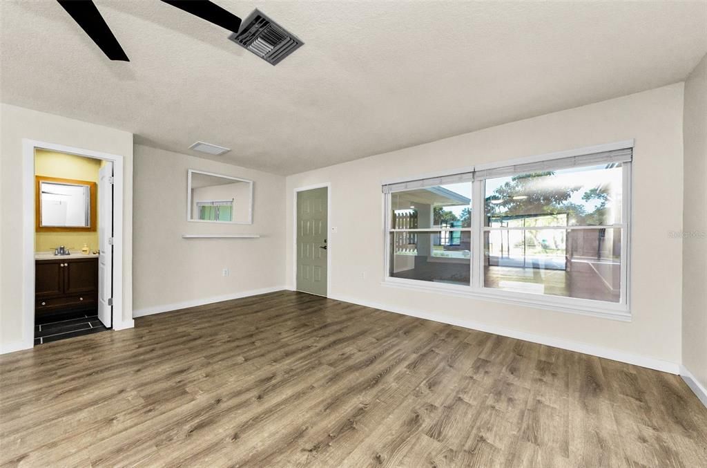 Empty room, Interior, Wood Texture Flooring