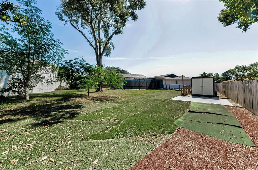 Backyard, Exterior