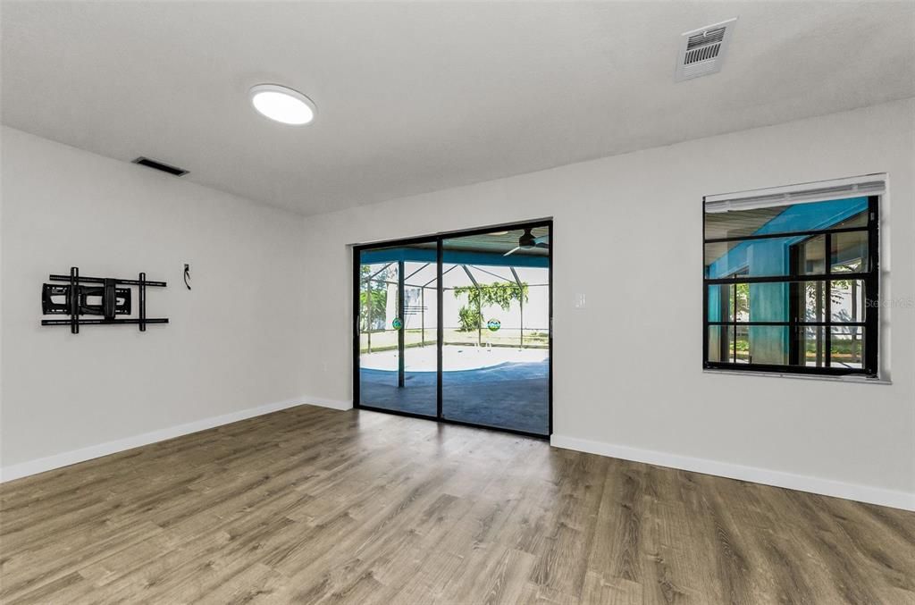 Empty room, Interior, Wood Texture Flooring