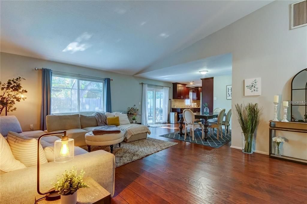 Dining room, Interior, Living room, Wood Texture Flooring