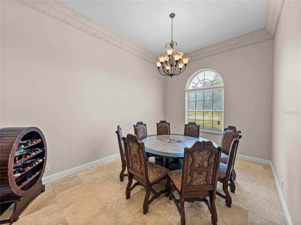 Chandelier, Dining room, Interior