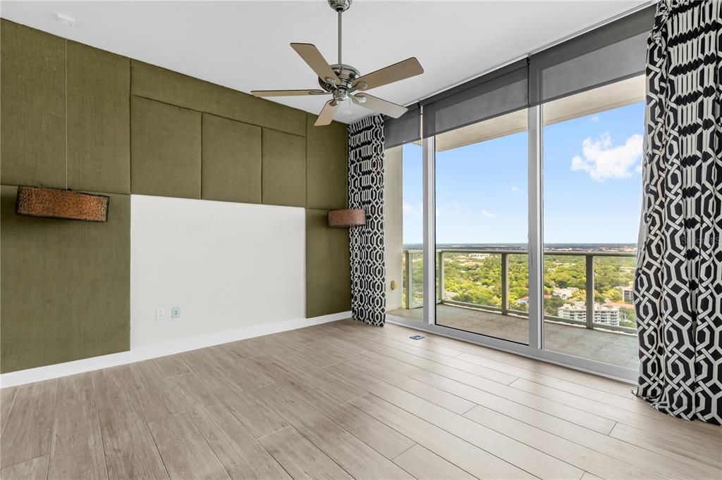 Empty room, Interior, Wood Texture Flooring