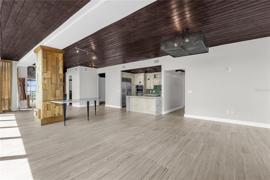 Interior, Wooden Ceilings, Wood Texture Flooring