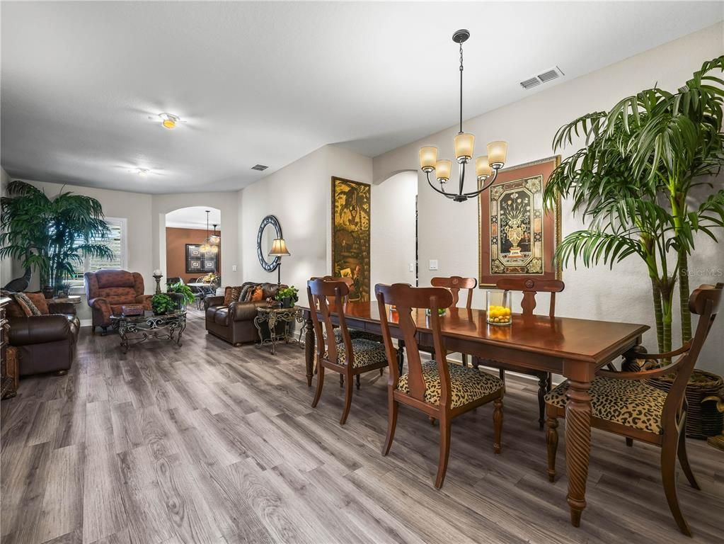 Chandelier, Dining room, Interior, Living room, Wood Texture Flooring