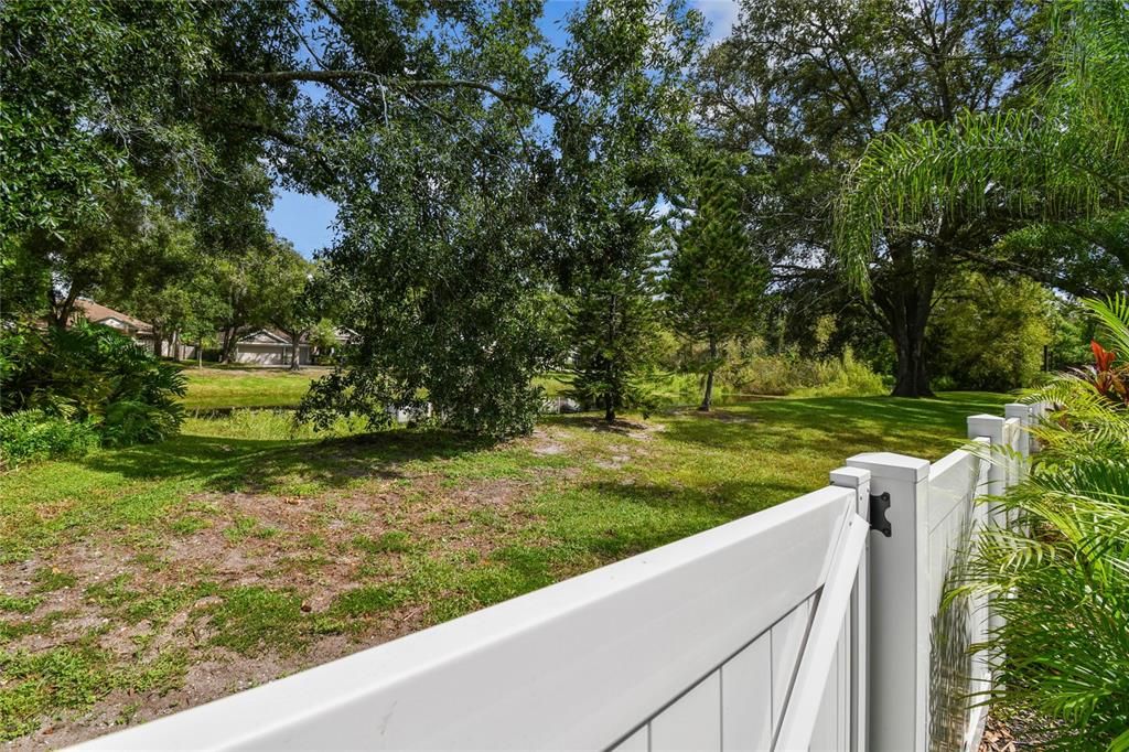 Backyard, Exterior