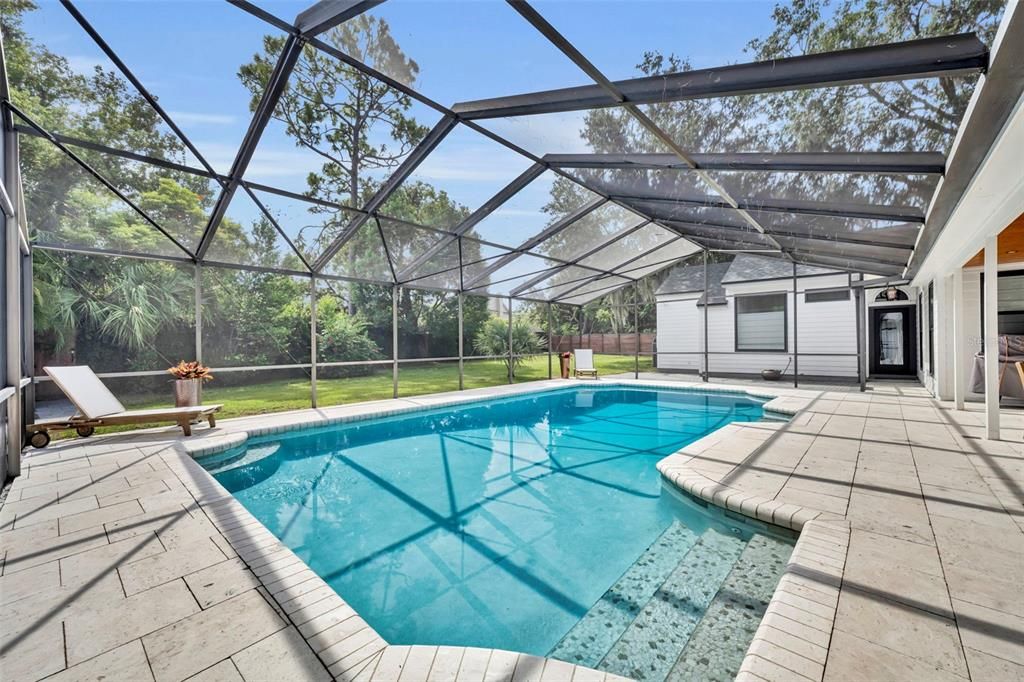 Glass Ceilings, Interior, Pool, Sun Room