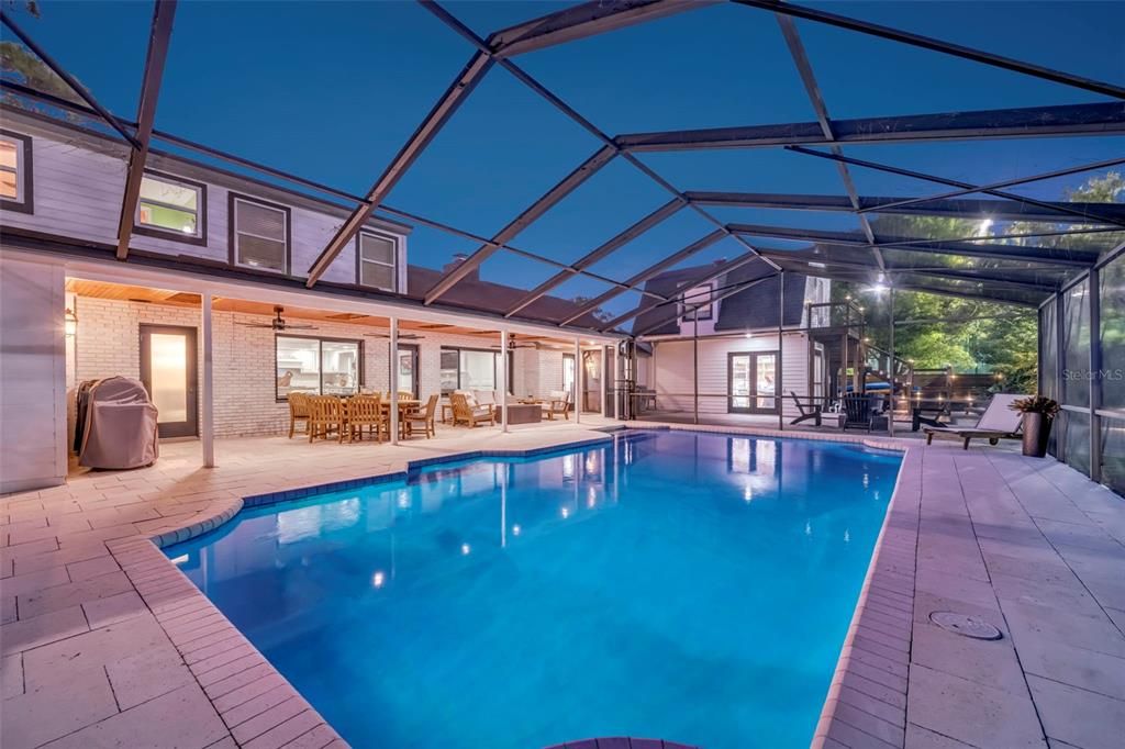 Glass Ceilings, Interior, Pool, Sun Room