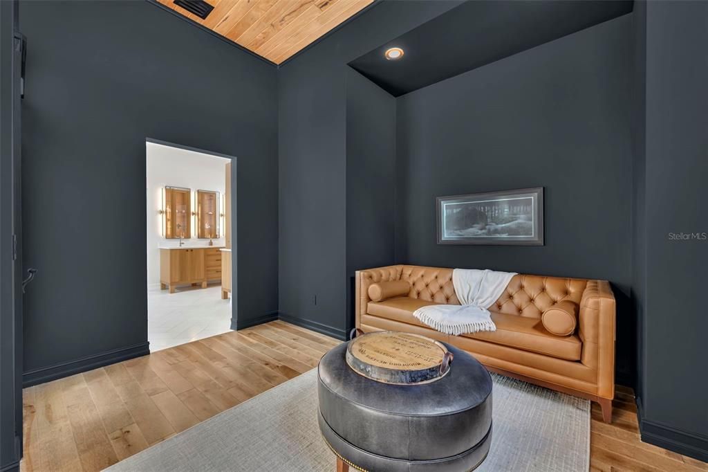Interior, Living room, Recessed Lighting, Wooden Ceilings, Wood Texture Flooring