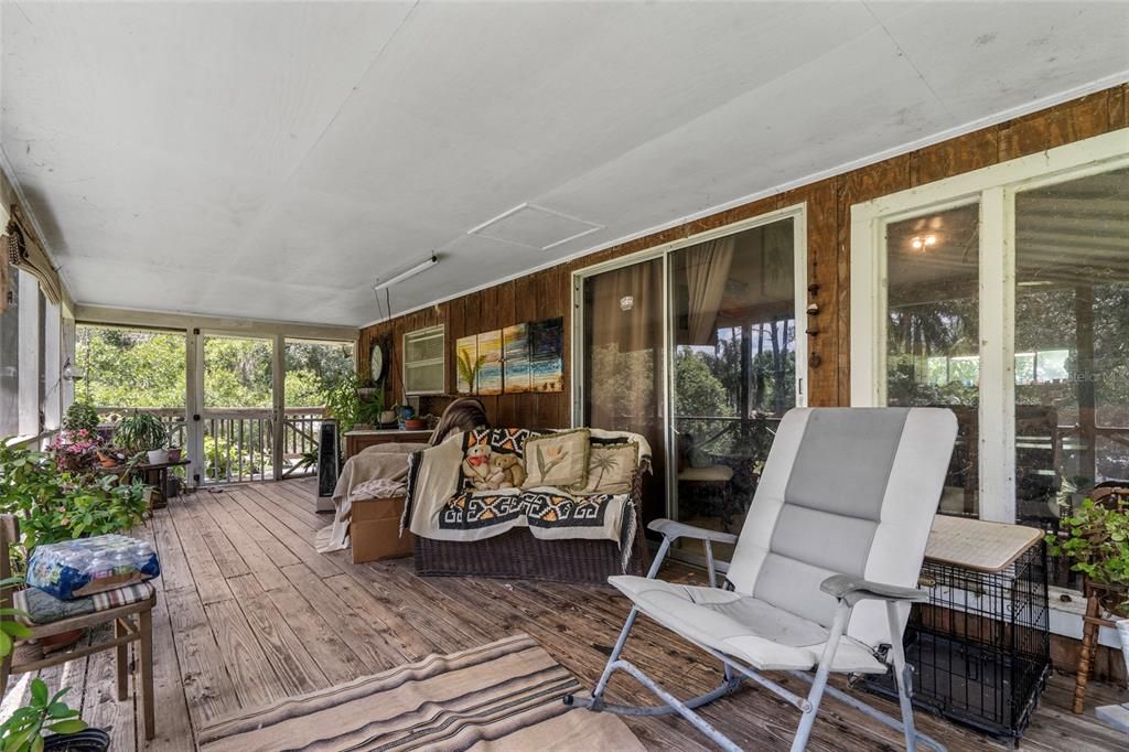 Interior, Sun Room, Wood Texture Flooring