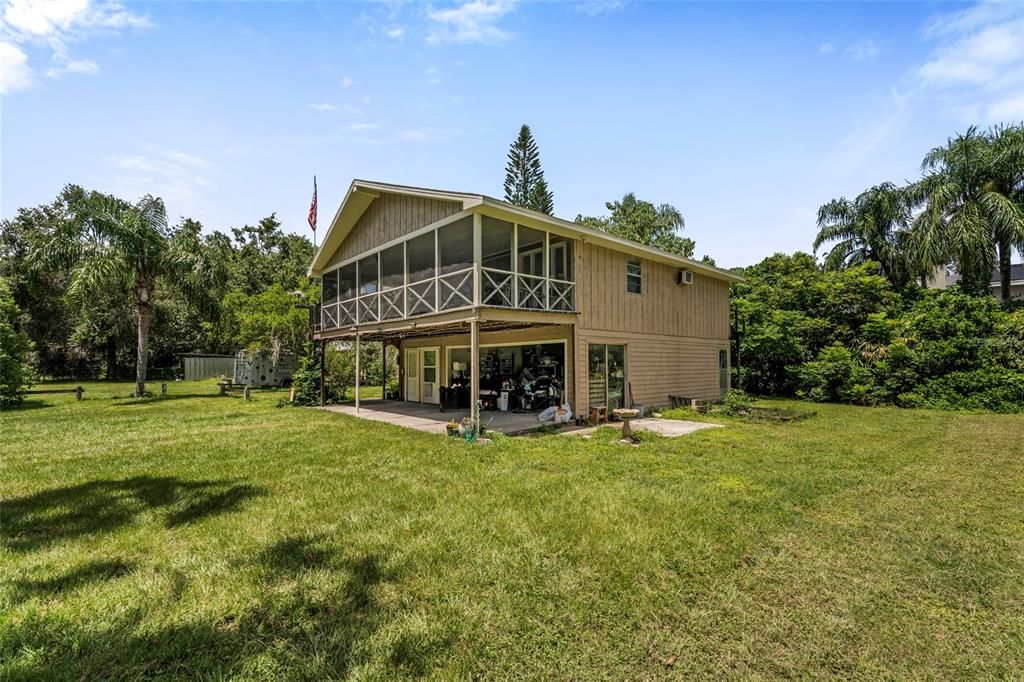 Backyard, Exterior