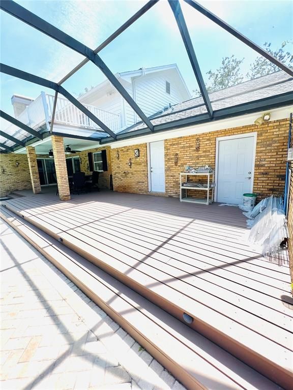 Glass Ceilings, Interior, Stone Walls, Sun Room