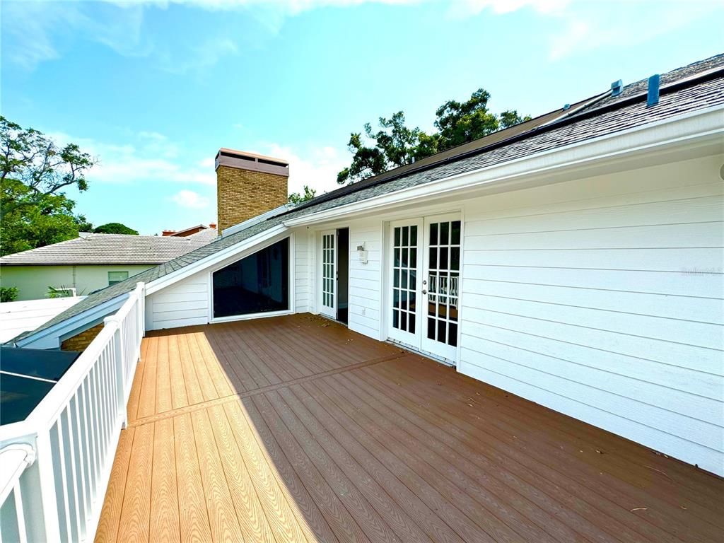 Exterior, Wood Texture Flooring