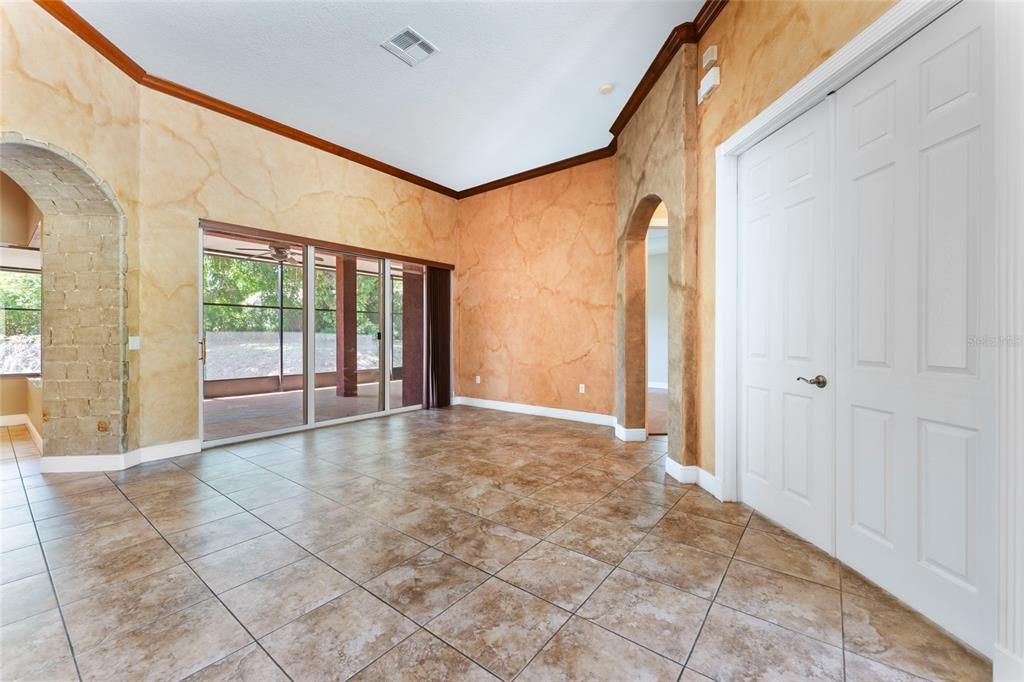 Empty room, Interior, Stone Walls
