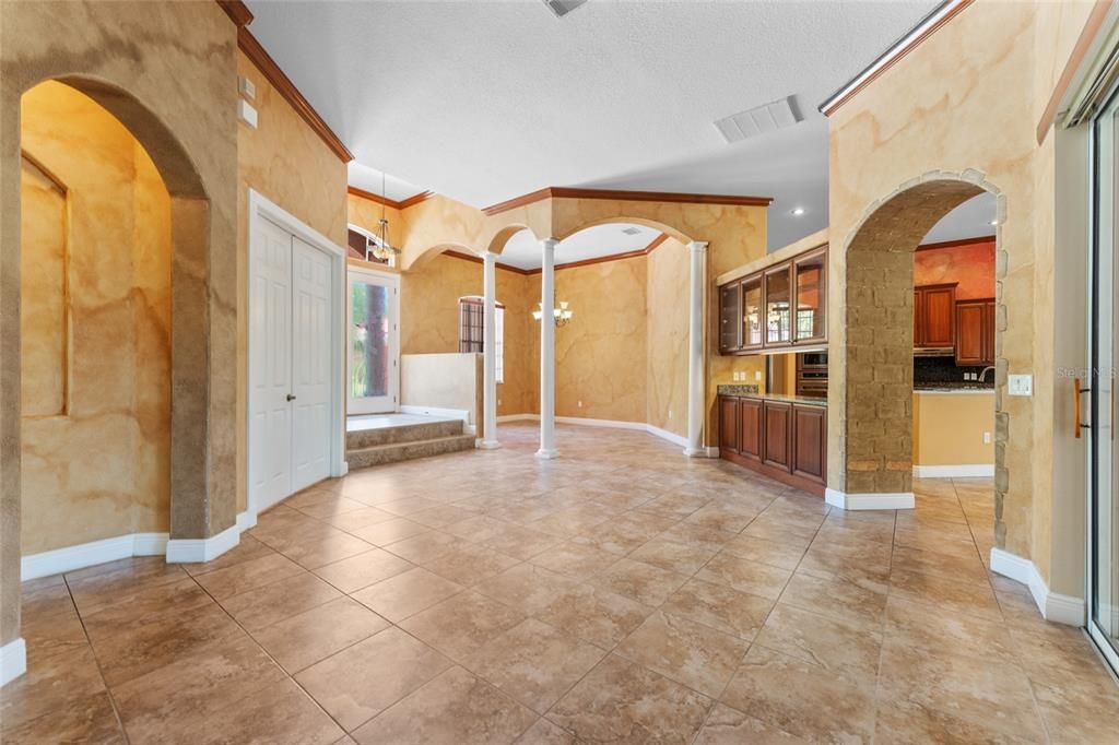 Bathroom, Interior, Recessed Lighting