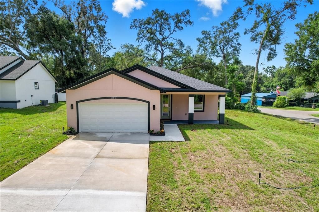 Attached, Backyard, Exterior, Facade, Ranch