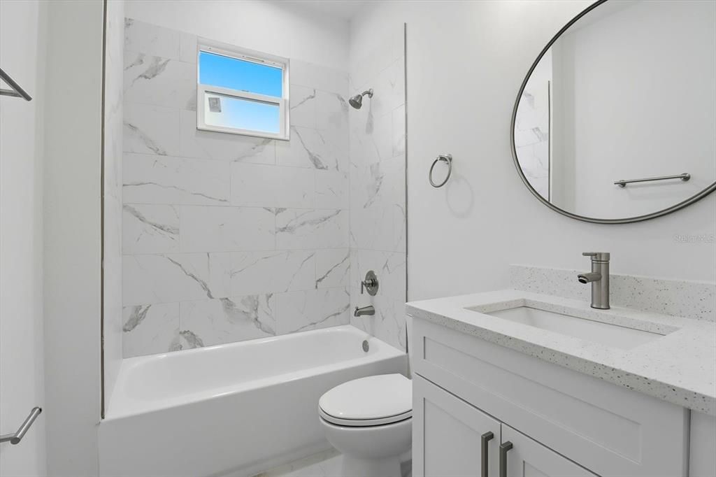 Bathroom, Interior, Marble Walls