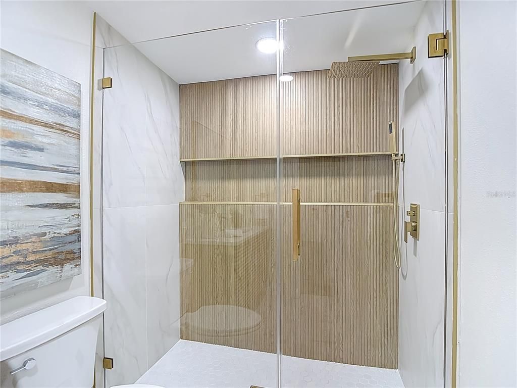 Bathroom, Glass Shower, Interior