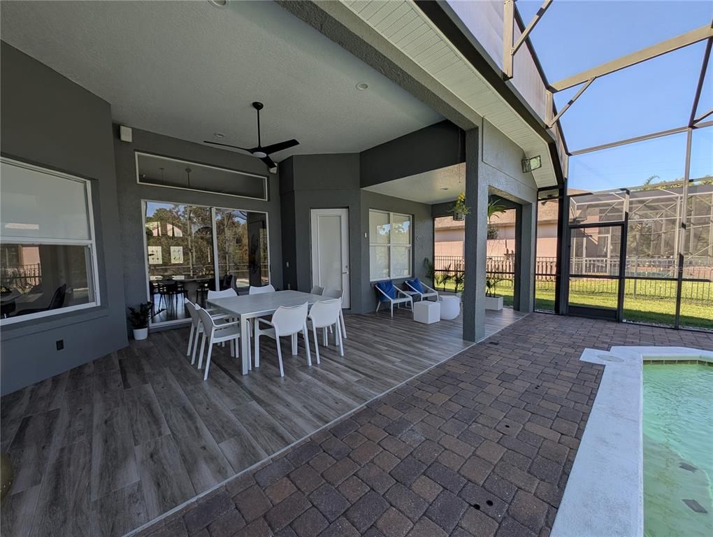 Dining room, Glass Ceilings, Interior, Pool, Sun Room