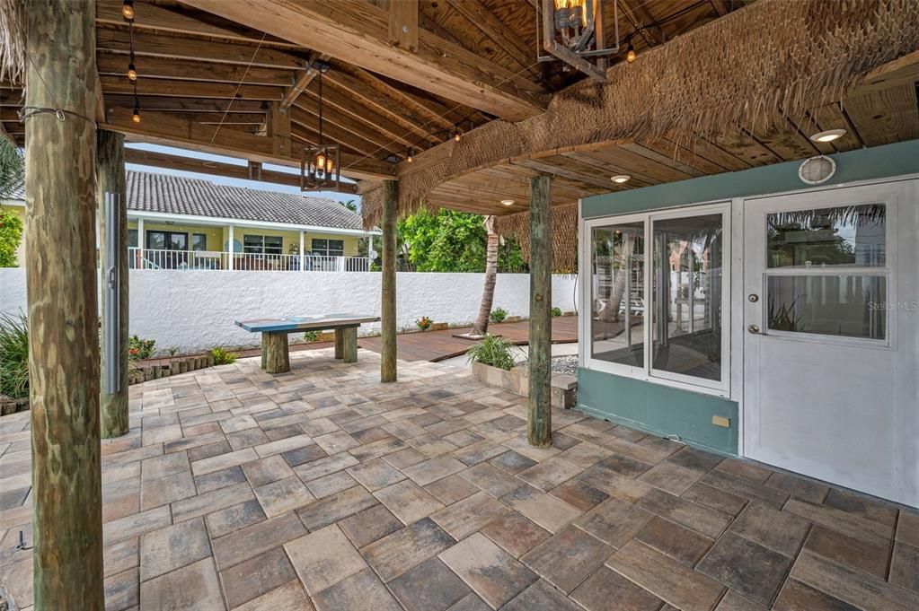 Billiard Table, Exterior, Pendant Lights