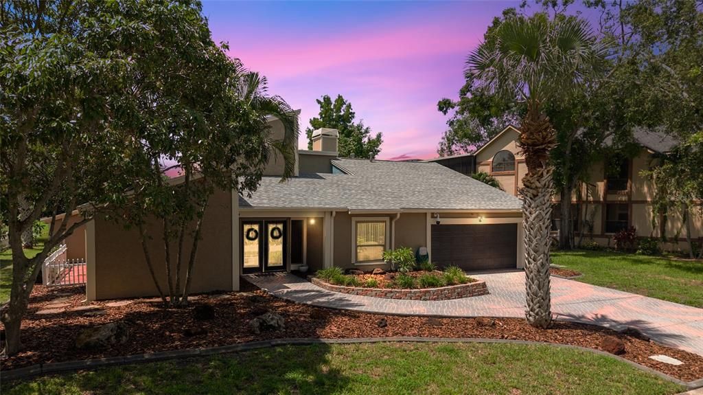 Attached, Backyard, Exterior, Facade, Ranch