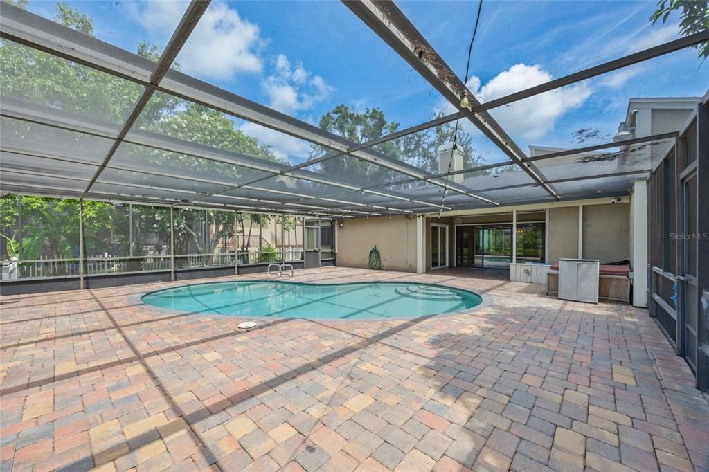 Glass Ceilings, Interior, Pool, Sun Room