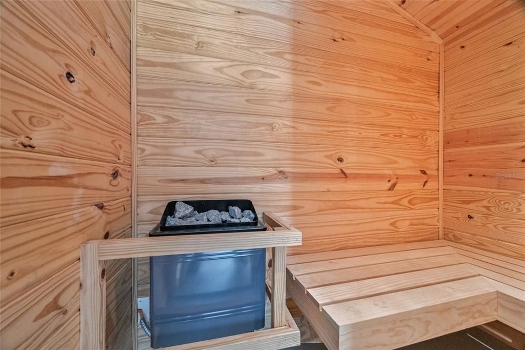 Interior, Sauna Room