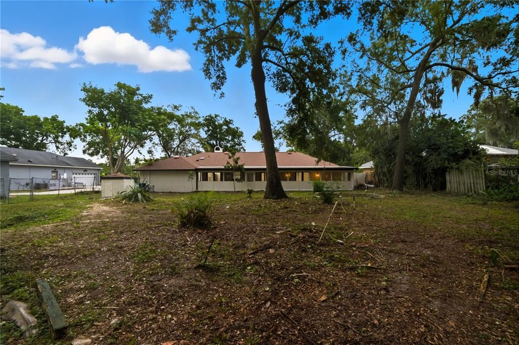 Backyard, Exterior